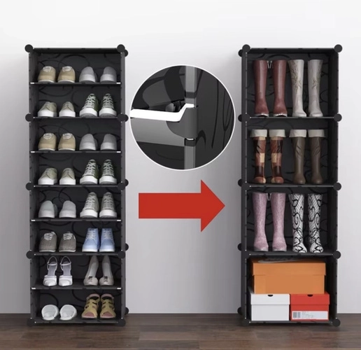 Modularny organizer na buty - 6 poziomów