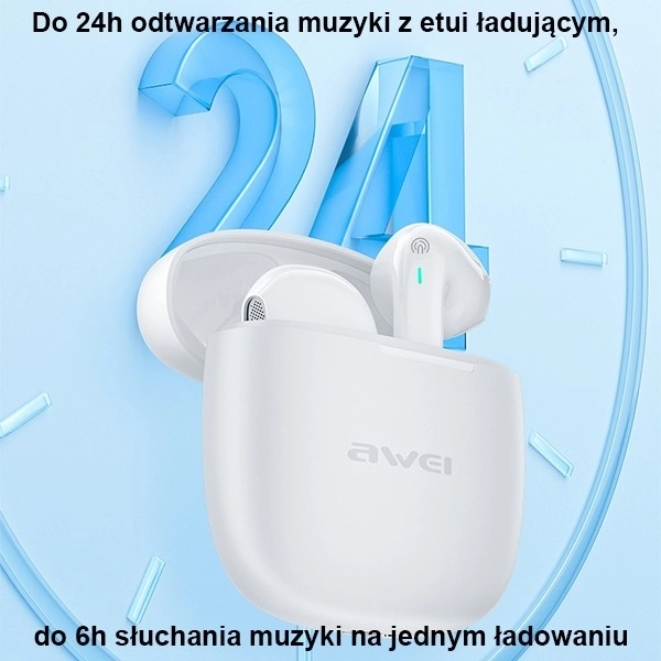 Bezprzewodowe słuchawki Bluetooth 5.3 Awei T26 Pro