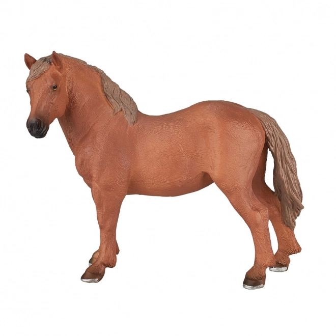 Figurka brązowej klaczy Suffolk Punch