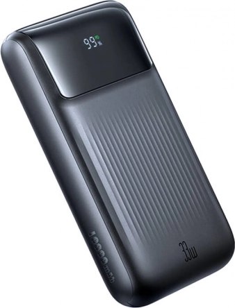 Powerbank Mcdodo z wyświetlaczem cyfrowym 10000 mAh, 33 W, czarna