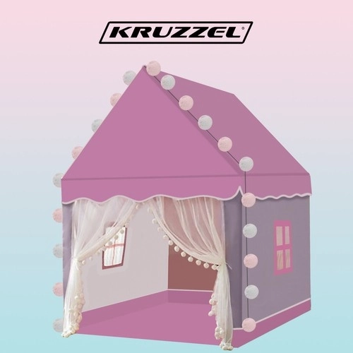 Dziecięcy namiot - różowy Kruzzel 22653