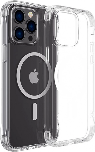 joyroom przezroczyste magnetyczne etui do iphone 14 plus