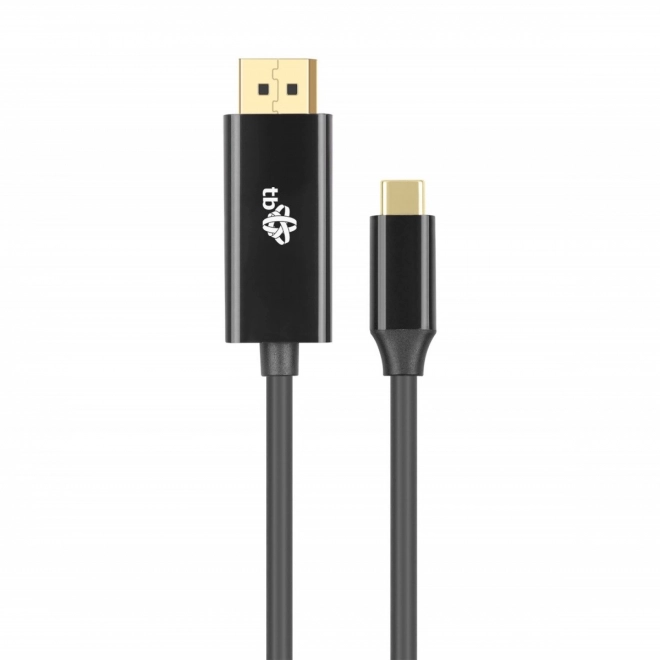 Kabel USB-C na DisplayPort 2m czarny