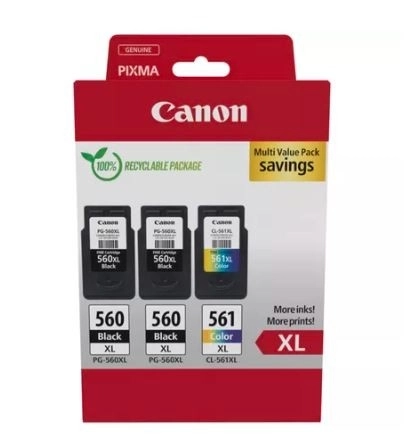Multipakiet Canon PG-560XL a CL-561XL
