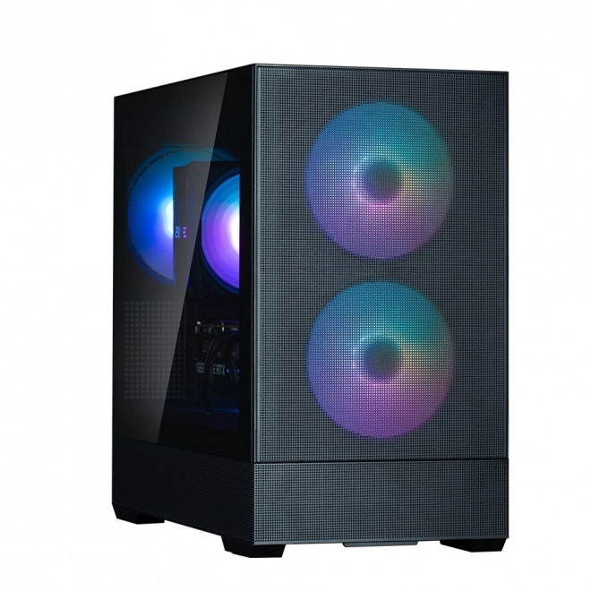 Obudowa P30 Air mATX Mini Tower z wentylatorami ARGB czarna