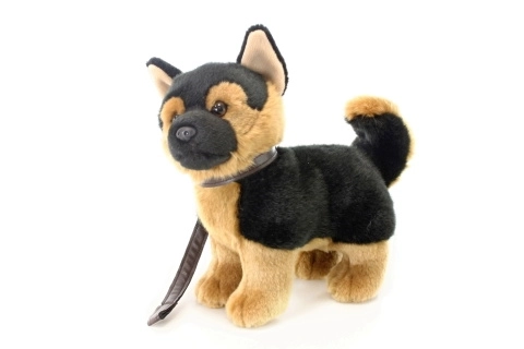 Pluszowy niemiecki owczarek szczenię 25 cm