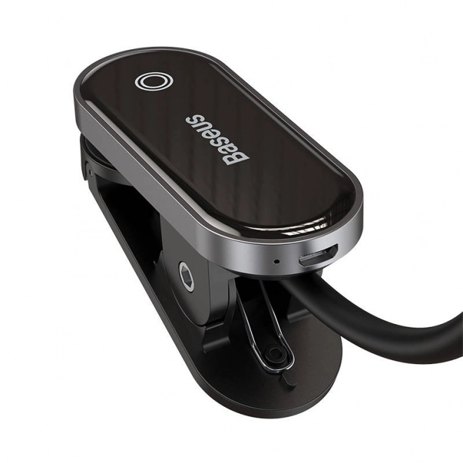 Baseus (DGRAD-0G) Comfort Reading Mini Clip Lamp - ciemnoszary