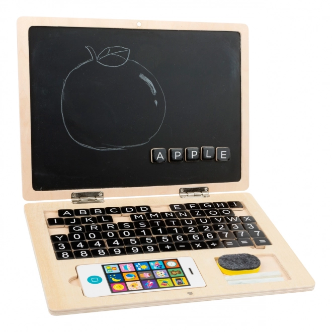 Magnetyczny drewniany notebook Small Foot