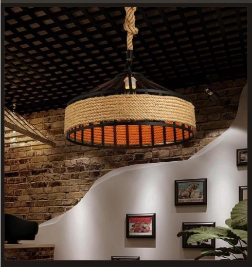 Rustykalny design z naturalnym sznurem