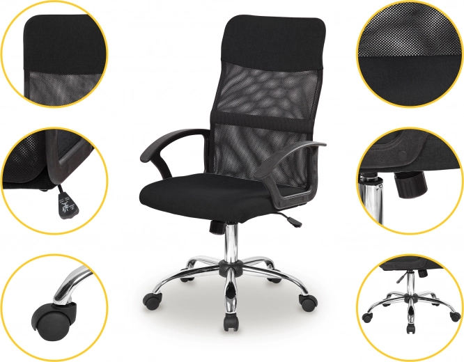 Pięć gumowych kółek