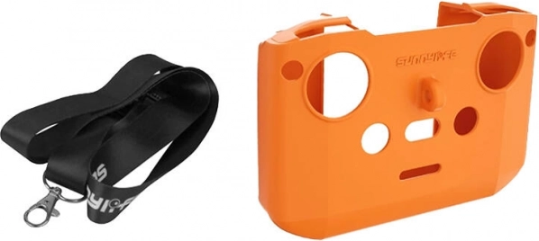 Silikonowe etui Sunnylife do DJI RC-N1 / RC-N2 / RC-N3 (pomarańczowe)