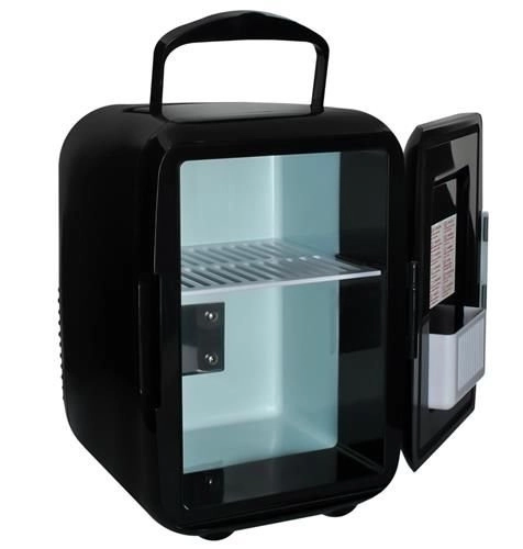 Ruhhy Przenośna czarna mini - lodówka 4L 12V/220V
