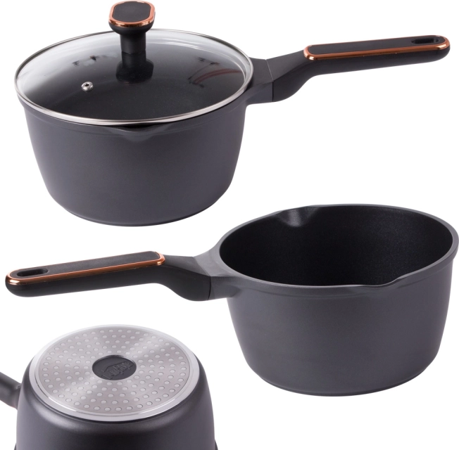 Rondel z pokrywką 22 cm, 2,89 l, nieprzywierający, na indukcję