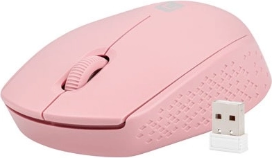 Bezprzewodowa mysz NATEC Stork 1600 DPI – różowa