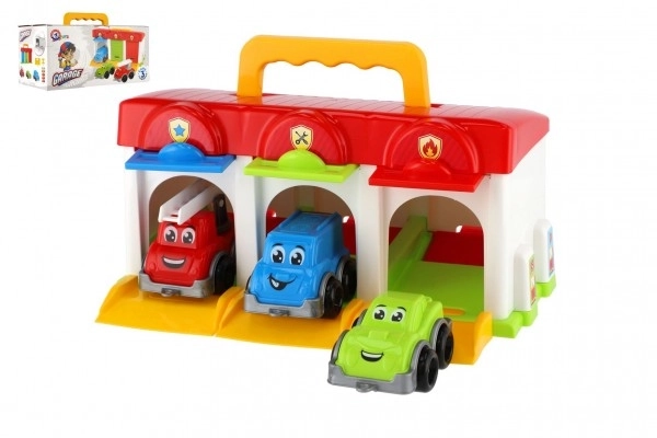 Garaż z autami i akcesoriami Technok Toys