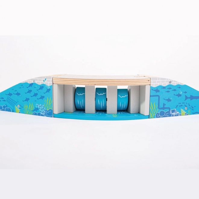 Most z wodospadem Bigjigs Rail
