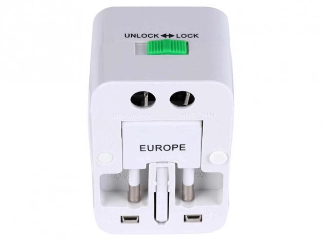 Uniwersalny adapter podróżny z wtyczkami
