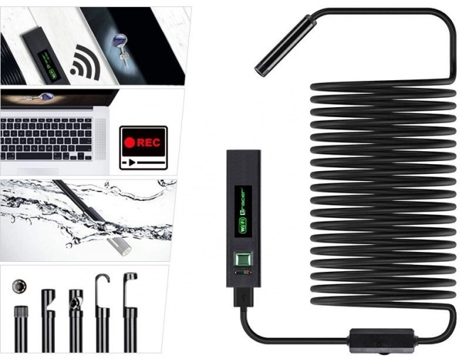 Endoskopowa kamera HardWire 5M 8MM LED WIFI
