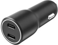 Ładowarka samochodowa 2× USB‑C 45 W PD