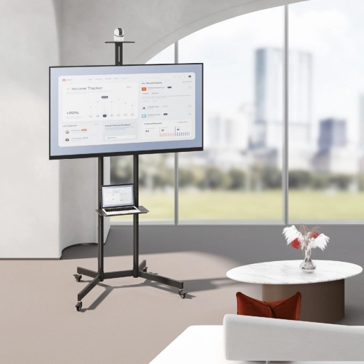 Dwie praktyczne półki: urządzenia i kamera