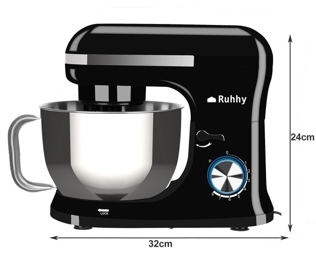 Ruhhy 16746 Robot kuchenny 4,5L + 24 dysz do dekoracji 1700W
