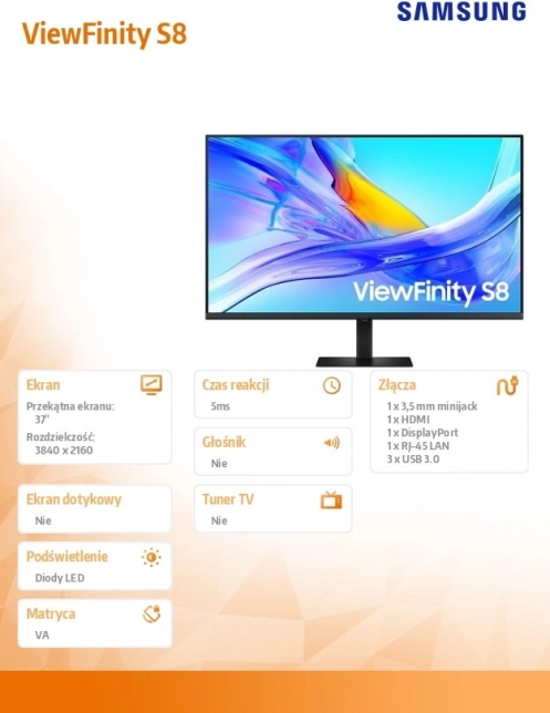 monitor Samsung 37 cali