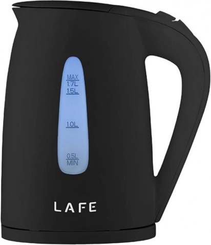 Elektryczny czajnik LAFE Essential, czarny