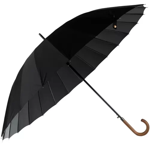 Parasol 24 szprych - czarny