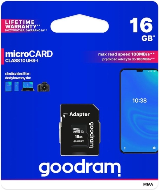 Karta pamięci Goodram microSD 16GB