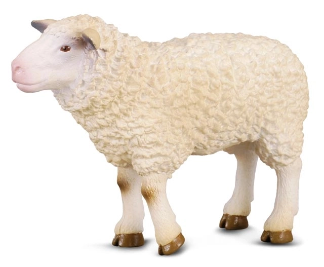 Plastikowa figurka owcy