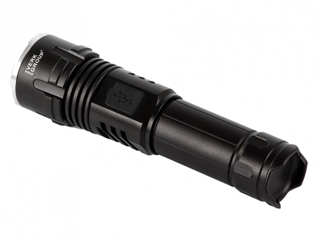 Wojskowa latarka taktyczna Bailong z LED CREE XHP160