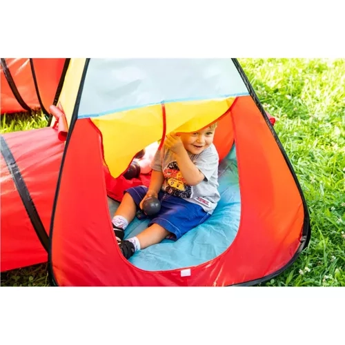 Namiot do zabawy dla dzieci 3w1 Tipi + Tunel + Domek