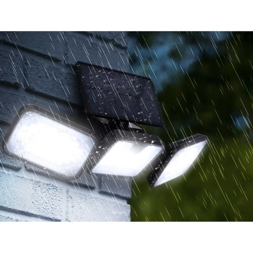 Solarná lampa ogrodowa 180 LED z czujnikiem ruchu i zmierzchu