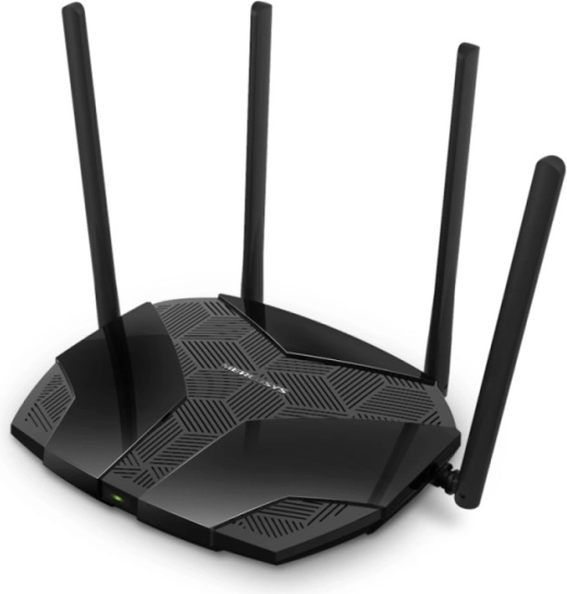 Mercusys MR70X dwupasmowy router Wi‑Fi 6 AX1800 (3× LAN, 1× WAN)