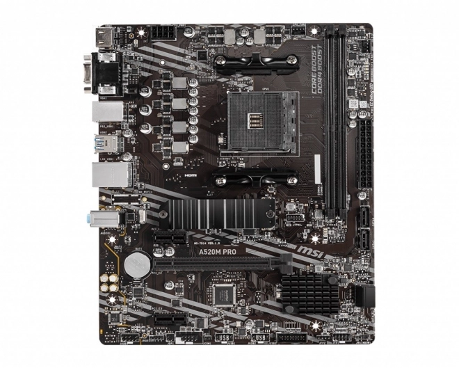Płyta główna MSI A520M PRO mATX dla AMD