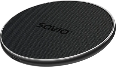 Bezprzewodowa ładowarka Savio 15W Qi