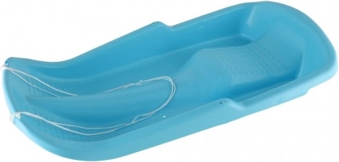 Plastowe sanki Simple 80 × 39 cm – Azurowe