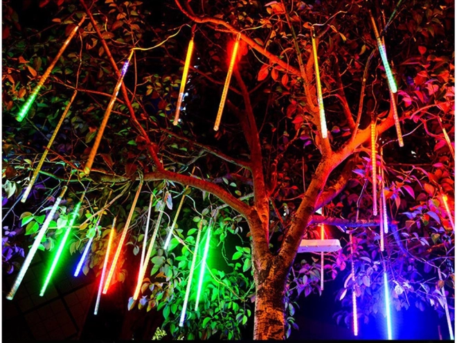Świąteczne oświetlenie LED padający śnieg 50cm IP44