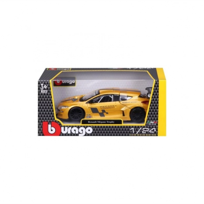 Bburago 1:24 Renault Megane Trophy Metallic Żółta 18-22115