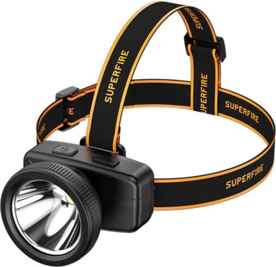 Czołówka Superfire HL55, 150 lm, USB-C