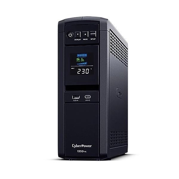 Zapasowe źródło energii UPS CyberPower 1350 VA z LCD