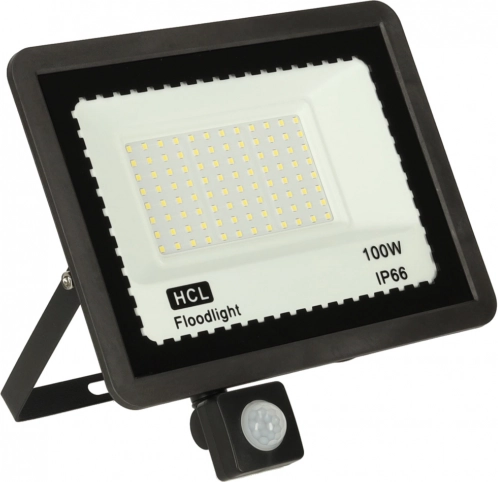 Lampa z czujnikiem ruchu 100W