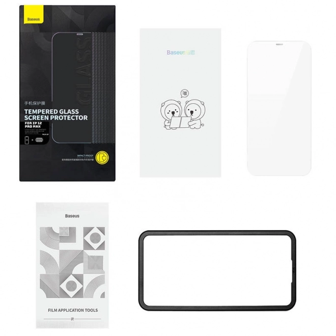 Szkło ochronne Baseus Schott HD do iPhone 12 Pro Max