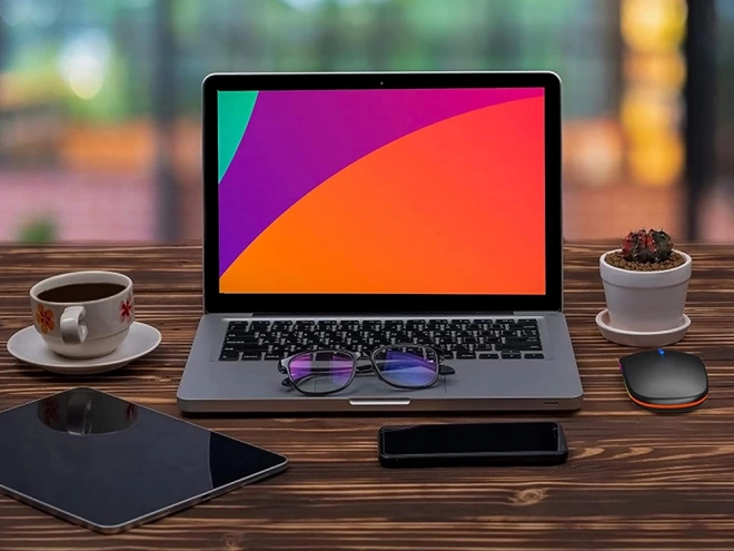 Szczupła mysz bluetooth 2,4 GHz do PC i notebooków