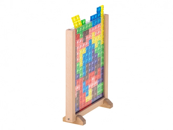 Puzzle tetris stojąca gra