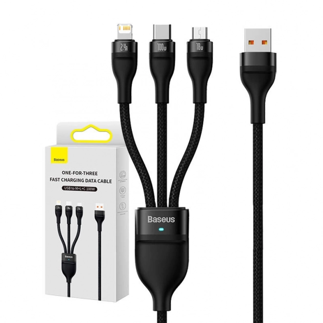 USB kabel Baseus Flash Series 3w1