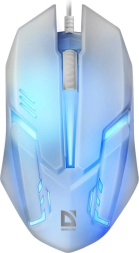 Przewodowa mysz gamingowa DEFENDER Cyber MB-560L z 7‑kolorowym podświetleniem