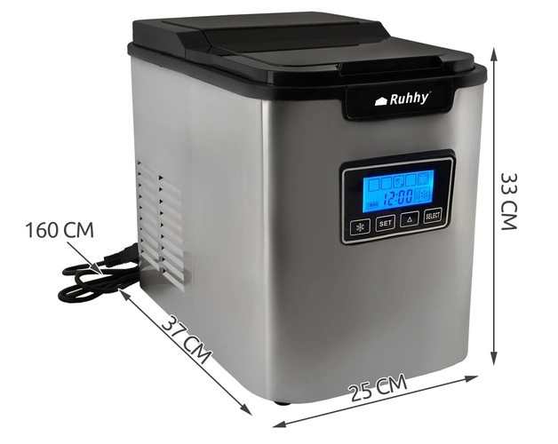 Producent kostek lodu Malatec K5536 srebrny/szary 120W