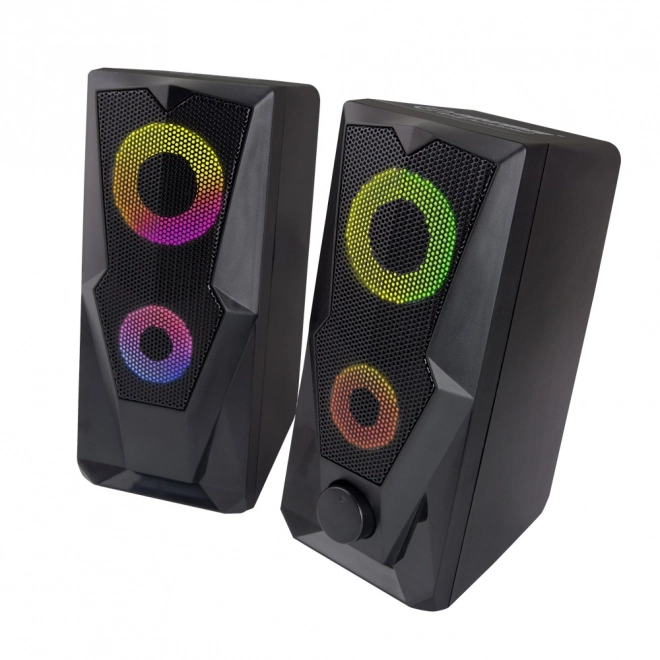USB stereo głośniki Led Rainbow Baila