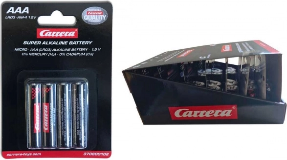 Carrera baterie alkaliczne AAA 1,5 V – zestaw 8 szt.